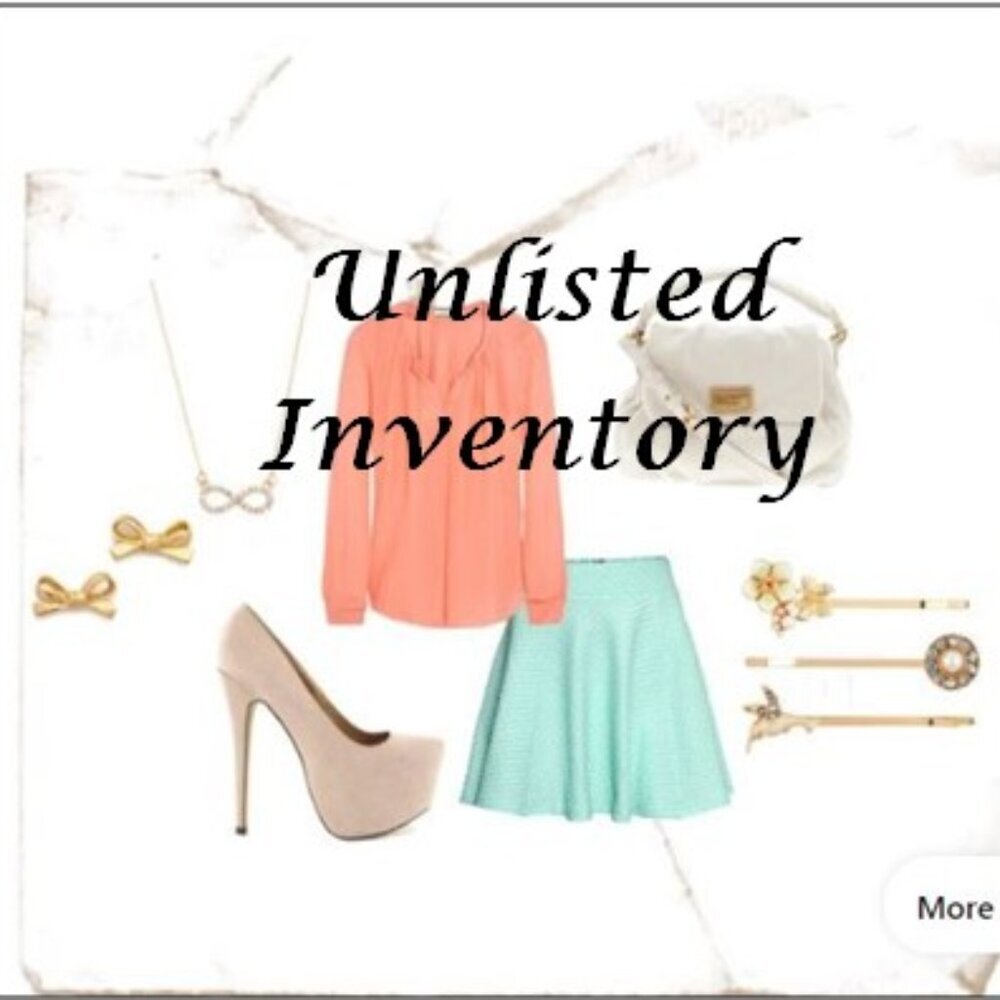 Unlisted Inventory - For live Shows-DO NOT LIKE THIS LISTING